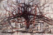 Piet Mondrian Trees painting